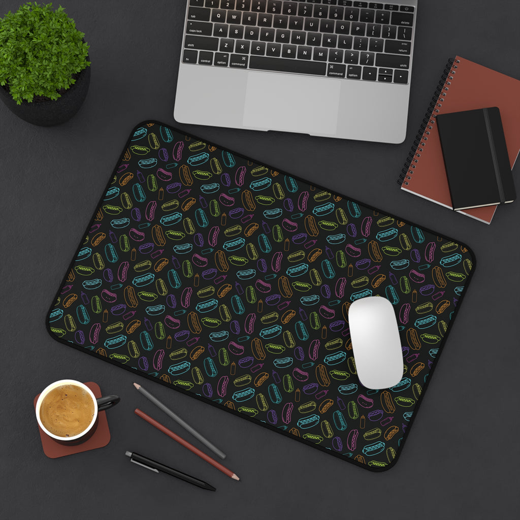 Desk Mat/Work Mat - Black GlizzyPat