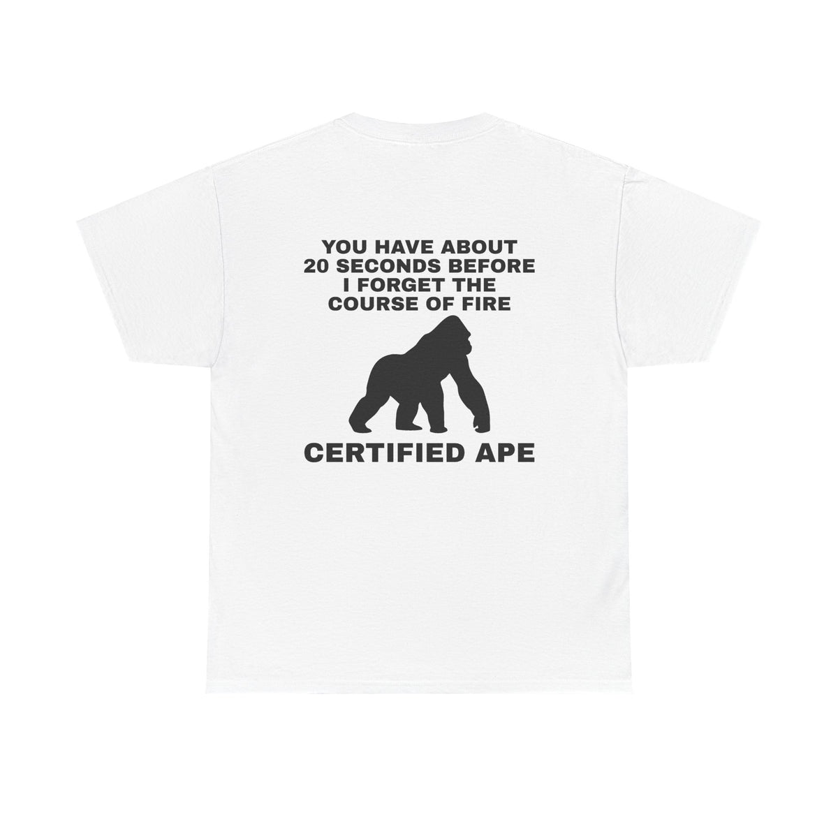 CERTIFIED APE Bright Logo T-Shirt