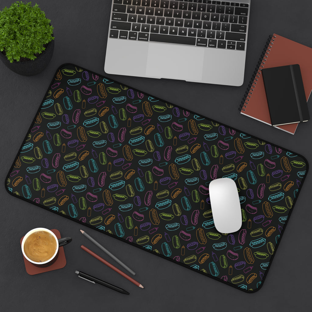 Desk Mat/Work Mat - Black GlizzyPat