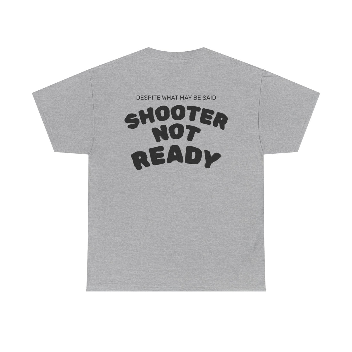 Shooter Not Ready Stealth Logo Tee