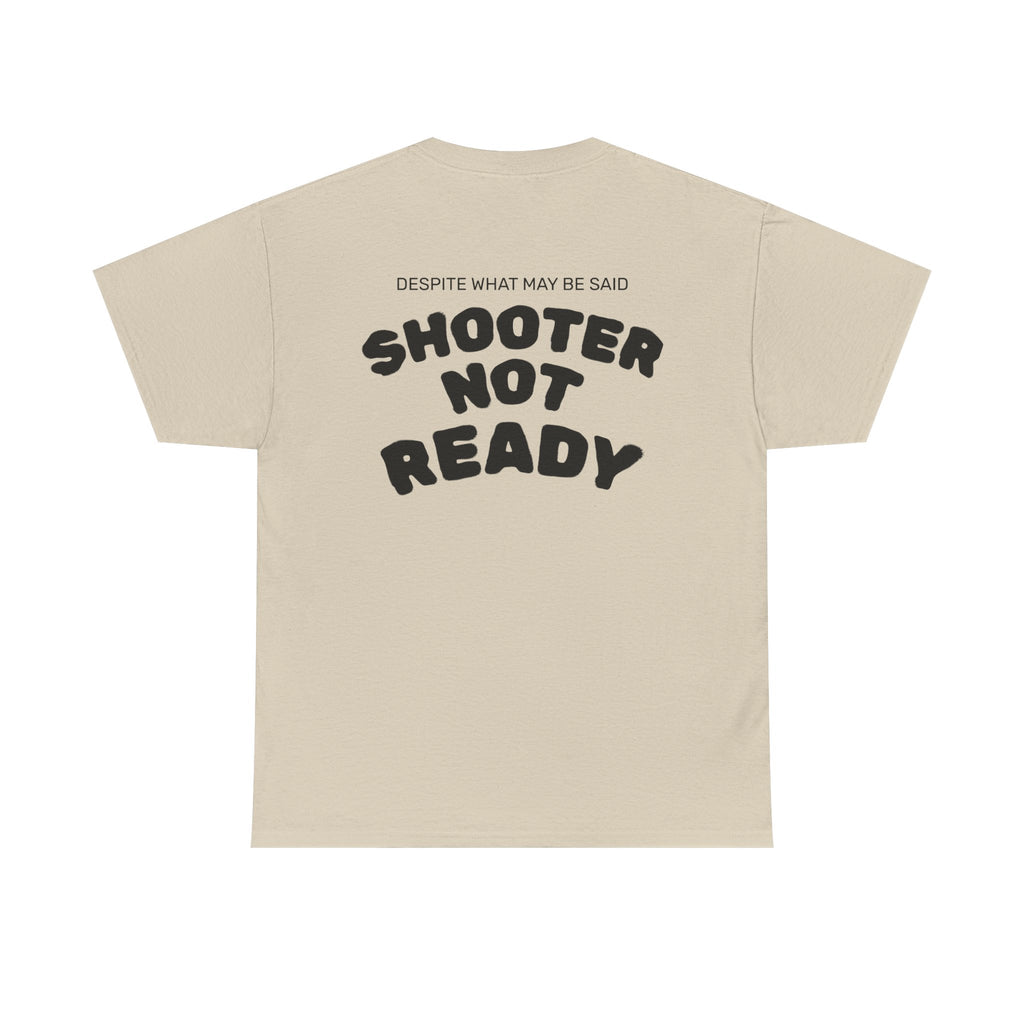 Shooter Not Ready Stealth Logo Tee