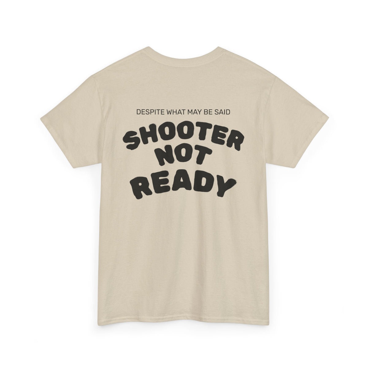 Shooter Not Ready Stealth Logo Tee