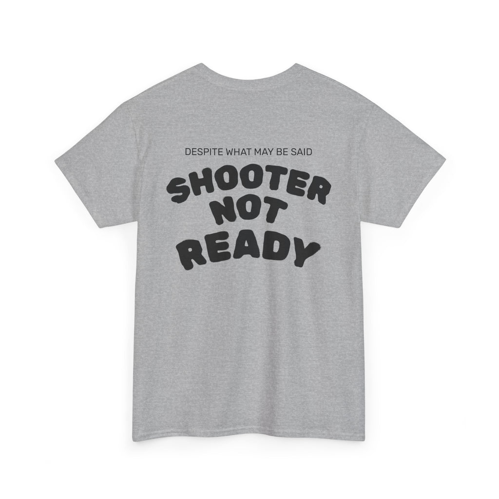 Shooter Not Ready Stealth Logo Tee